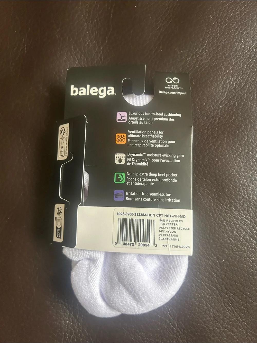 Balega new unworn